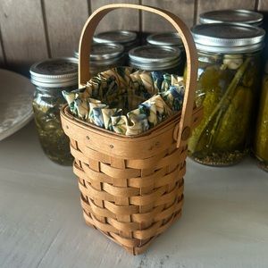 Longaberger 1998 Horizon of Hope American Cancer Society Basket with Liner